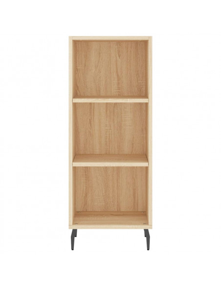 Credenza Rovere Sonoma 34,5x32,5x90 cm in Legno Multistrato