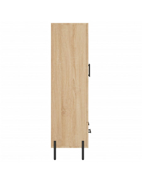 Credenza Rovere Sonoma 69,5x31x115 cm in Legno Multistrato