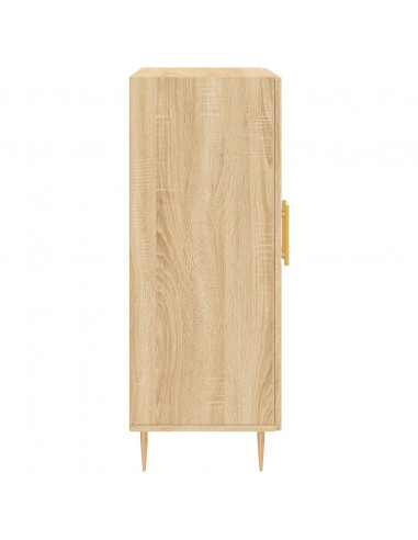 Credenza Rovere Sonoma 69,5x34x90 cm in Legno Multistrato