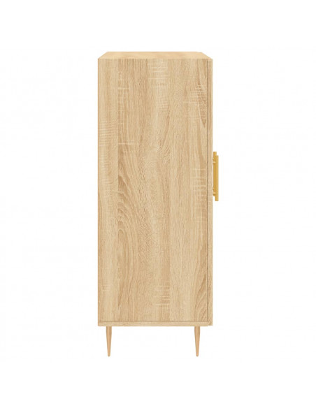 Credenza Rovere Sonoma 69,5x34x90 cm in Legno Multistrato