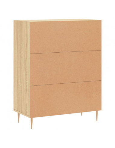 Credenza Rovere Sonoma 69,5x34x90 cm in Legno Multistrato
