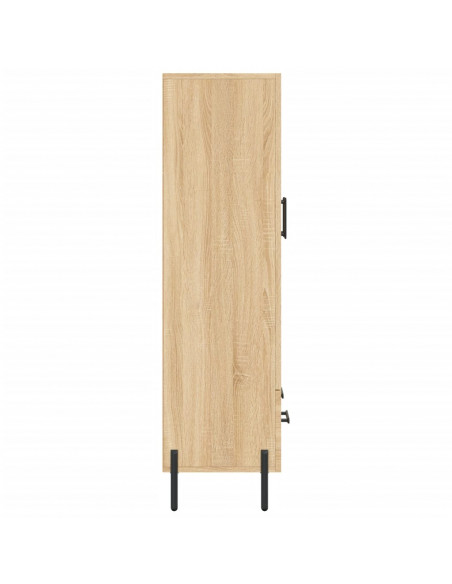 Credenza Rovere Sonoma 69,5x31x115 cm in Legno Multistrato