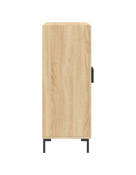 Credenza Rovere Sonoma 69,5x34x90 cm in Legno Multistrato