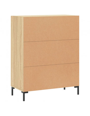Credenza Rovere Sonoma 69,5x34x90 cm in Legno Multistrato