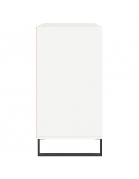Credenza Bianca 103,5x35x70 cm in Legno Multistrato