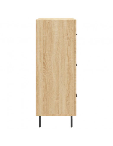 Credenza Rovere Sonoma 69,5x34x90 cm in Legno Multistrato