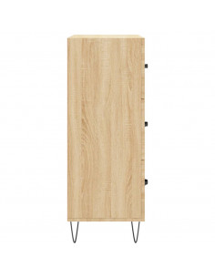 Credenza Rovere Sonoma 69,5x34x90 cm in Legno Multistrato 2