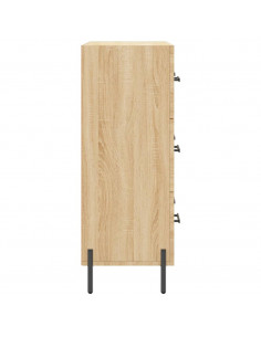 Credenza Rovere Sonoma 69,5x34x90 cm in Legno Multistrato 2