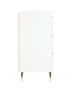 Credenza Bianca 40x35x70 cm in Legno Multistrato 2