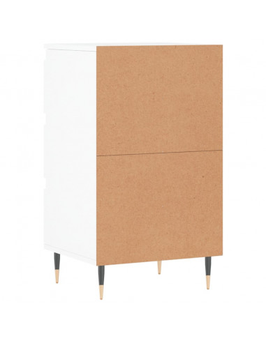 Credenza Bianca 40x35x70 cm in Legno Multistrato