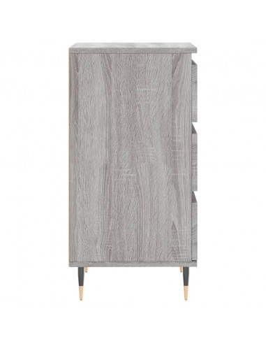 Credenza Grigio Sonoma 40x35x70 cm in Legno Multistrato