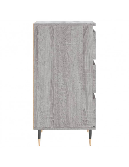 Credenza Grigio Sonoma 40x35x70 cm in Legno Multistrato