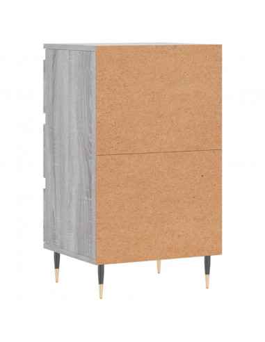 Credenza Grigio Sonoma 40x35x70 cm in Legno Multistrato