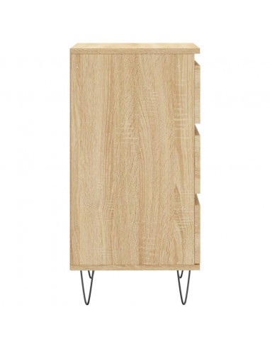 Credenza Rovere Sonoma 40x35x70 cm in Legno Multistrato