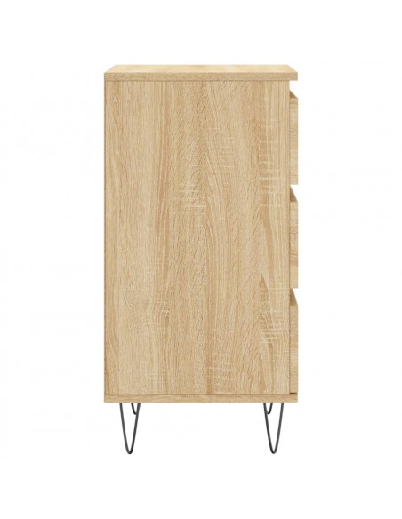 Credenza Rovere Sonoma 40x35x70 cm in Legno Multistrato