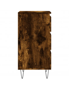 Credenza Rovere Fumo 40x35x70 cm in Legno Multistrato 2