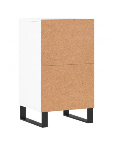 Credenza Bianca 40x35x70 cm in Legno Multistrato