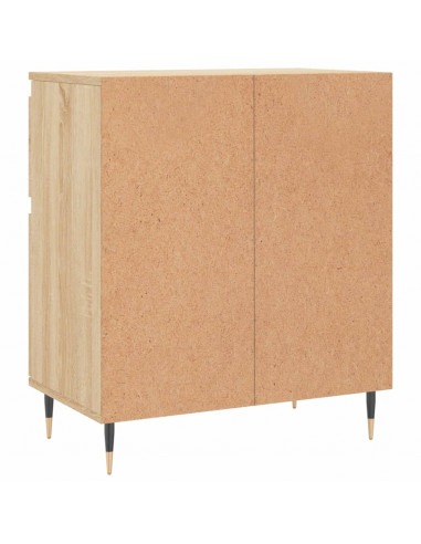 Credenza Rovere Sonoma 60x35x70 cm in Legno Multistrato