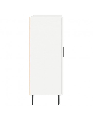 Credenza Bianca 69,5x34x90 cm in Legno Multistrato