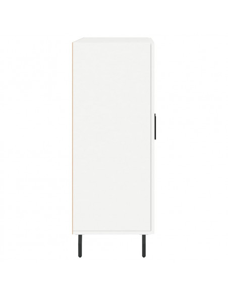Credenza Bianca 69,5x34x90 cm in Legno Multistrato