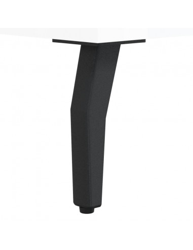 Credenza 69,5x34x90 cm in Legno Multistrato Bianco Lucido