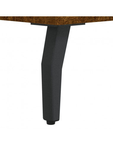 Credenza Rovere Fumo 69,5x34x90 cm in Legno Multistrato