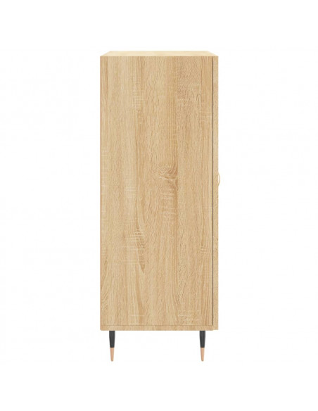 Credenza Rovere Sonoma 69,5x34x90 cm in Legno Multistrato
