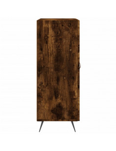 Credenza Rovere Fumo 69,5x34x90 cm in Legno Multistrato 2