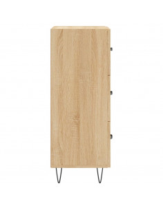 Credenza Rovere Sonoma 34,5x34x90 cm in Legno Multistrato 2