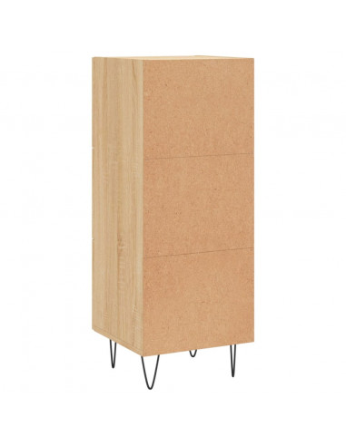 Credenza Rovere Sonoma 34,5x34x90 cm in Legno Multistrato