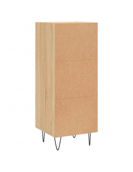 Credenza Rovere Sonoma 34,5x34x90 cm in Legno Multistrato