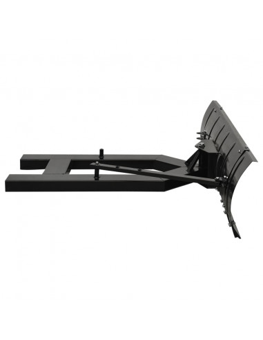 Spazzaneve per Muletto 150x38 cm Nero