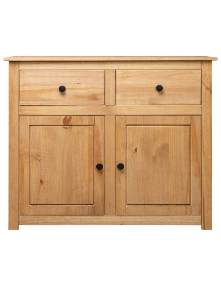 Credenza 93x40x80 cm in Legno Massello di Pino Panama Range