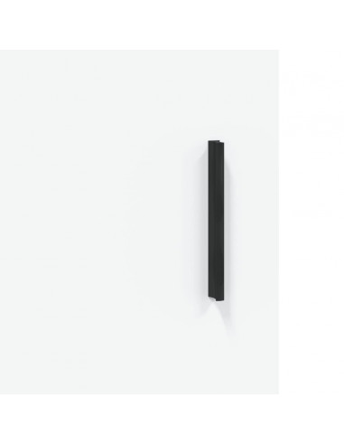 Credenza Bianca 34,5x34x90 cm in Legno Multistrato