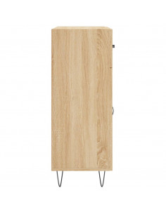 Credenza Rovere Sonoma 69,5x34x90 cm in Legno Multistrato 2