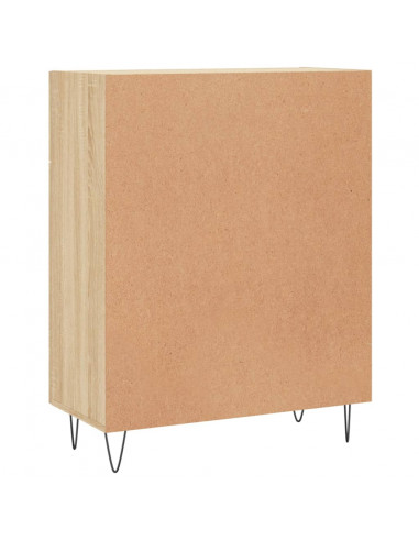Credenza Rovere Sonoma 69,5x34x90 cm in Legno Multistrato