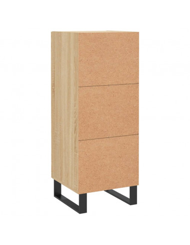 Credenza Rovere Sonoma 34,5x34x90 cm in Legno Multistrato