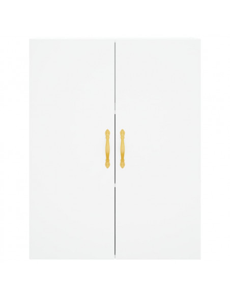 Mobile a Parete Bianco 69,5x34x90 cm