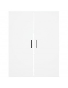 Mobile a Parete Bianco 69,5x34x90 cm 2