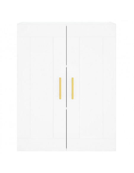 Mobile a Parete Bianco 69,5x34,90 cm in Legno Multistrato