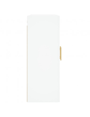 Mobile a Parete Bianco 69,5x34,90 cm in Legno Multistrato