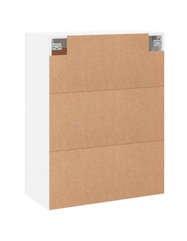 Mobile a Parete Bianco 69,5x34,90 cm in Legno Multistrato