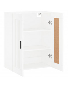 Mobile a Parete Bianco 69,5x34,90 cm in Legno Multistrato 2