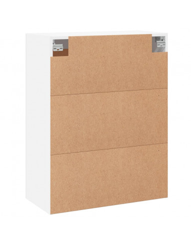 Mobile a Parete Bianco 69,5x34,90 cm in Legno Multistrato