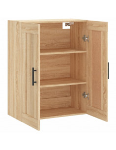 Mobile a Parete Rovere Sonoma 69,5x34x90 cm Legno Multistrato 2