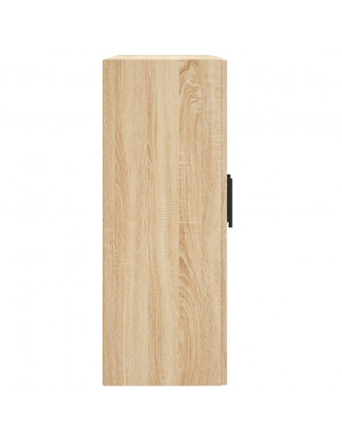 Mobile a Parete Rovere Sonoma 69,5x34x90 cm Legno Multistrato