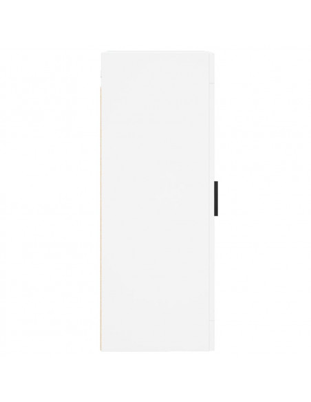 Armadietto a Muro Bianco 34,5x34x90 cm in Legno Multistrato