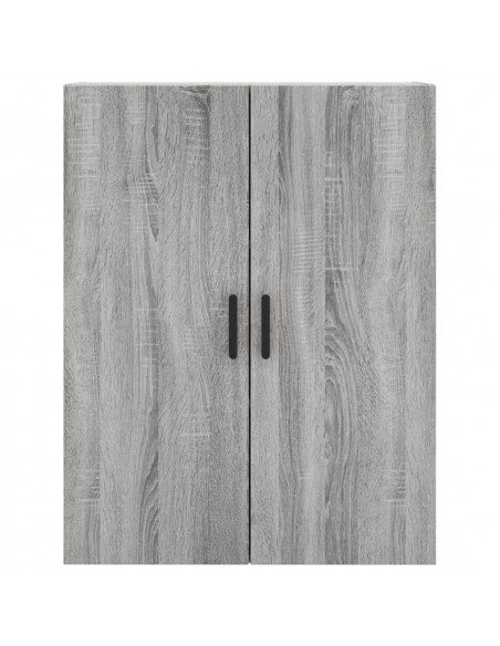 Mobile a Parete Grigio Sonoma 69,5x34x90 cm