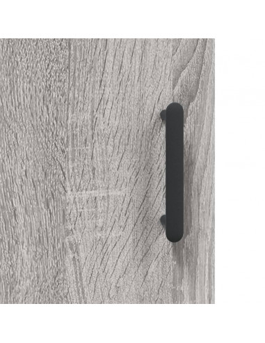 Mobile a Parete Grigio Sonoma 69,5x34x90 cm