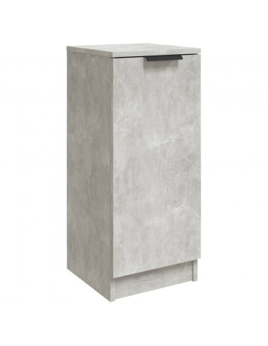 Credenza Grigio Cemento 30x30x70 cm in Legno Multistrato